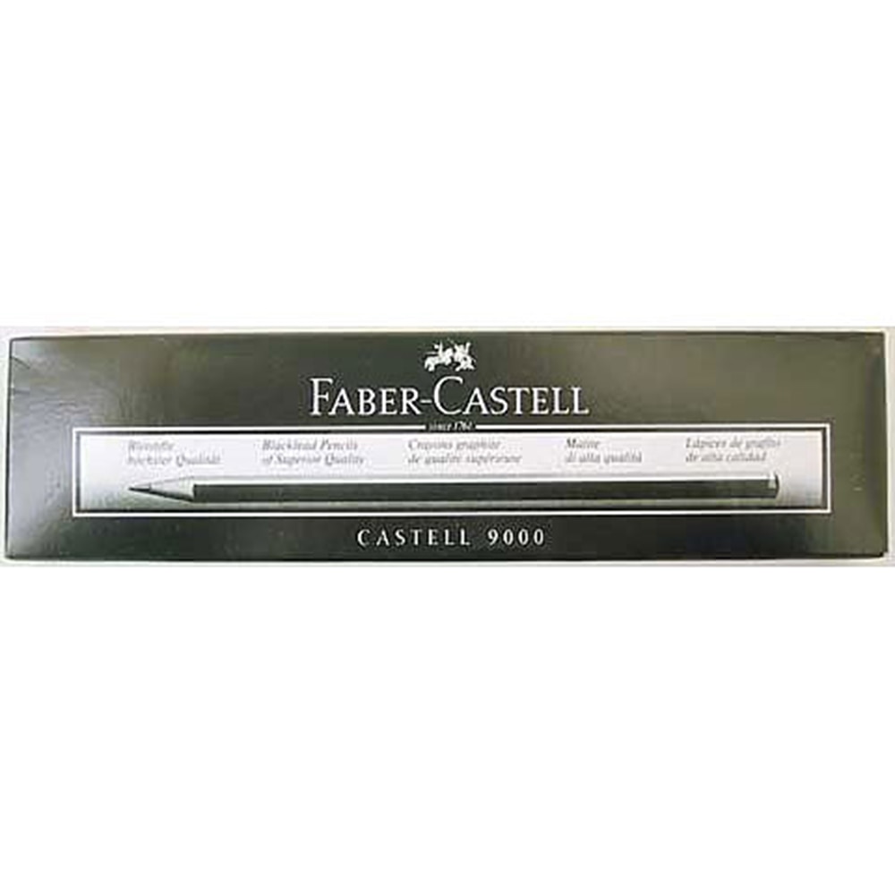 Faber Castell, 9000, Graphite, Drawing Pencil